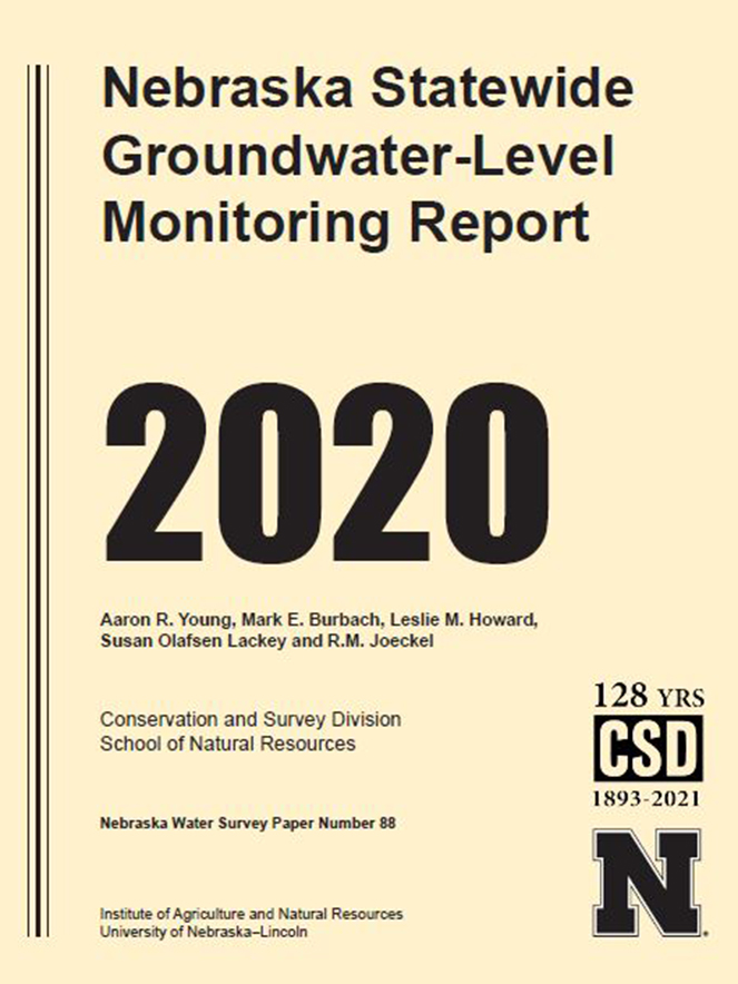 2020 Nebraska Statewide Groundwater-Level Monitoring Report