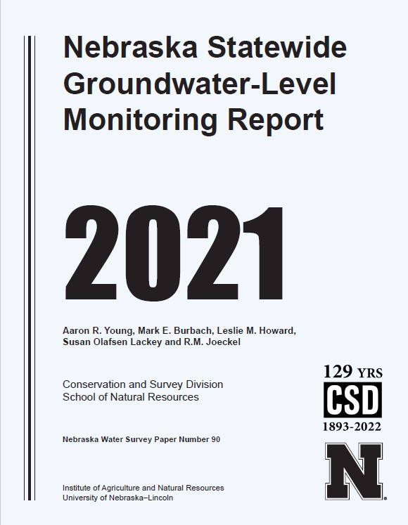 2021 Nebraska Statewide Groundwater-Level Monitoring Report