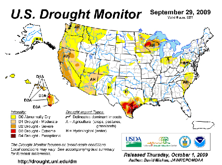 US Drought Monitor