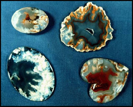 Blue Chalcedony, Blue Agate