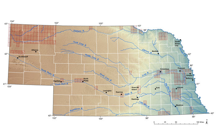 Nebraska Geologic Maps (STATEMAP)  Geology and Soils  Data  SNR  UNL