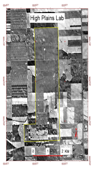 High Plains Laboratory Aerial Photograph
