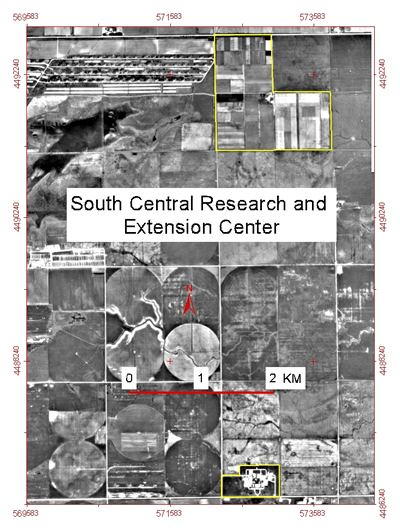South Central Research and Extension Center Aerial Photograph