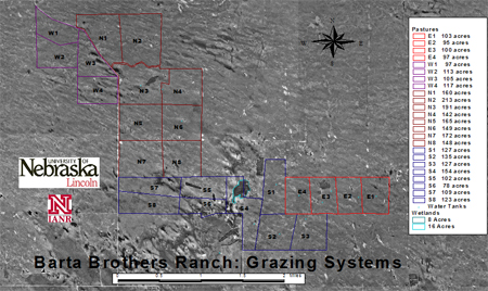 Bartha Brothers Ranch Headquarters Aerial Photograph