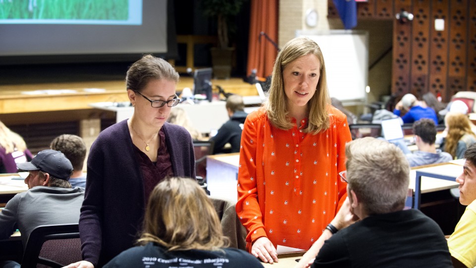 A nearly $300,000 National Science Foundation grant will help Jenny Dauer, SNR science literacy professor, develop assessments and hone a foundational science course that focuses on teaching students science and decision-making skills.