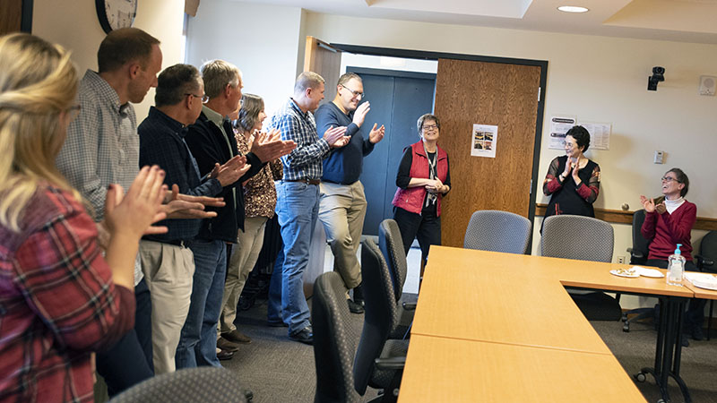 Fiedler retires from the National Drought Mitigation Center