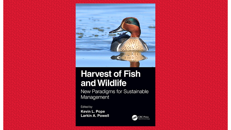 New textbook edited by SNR team spotlights social aspects of fish, wildlife harvest management