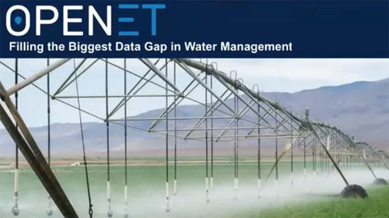 NASA held a virtual media briefing on October 21,2021 to share a powerful, new, web-based platform to help those who rely on water resources across the drought-stricken western U.S.

Building on more than two decades of research, OpenET puts NASA data into the hands of farmers, water managers, conservation groups, and others to accelerate improvements and innovations in water management.