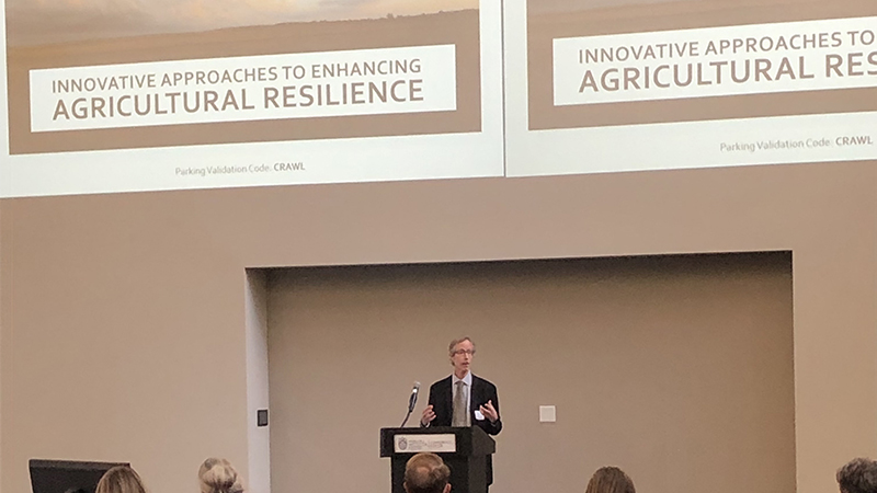 NRT director celebrates ag resilience center with grand opening