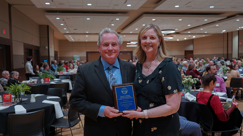 Joel and Kathy Sartore Receive Nebraska Conservation Award  