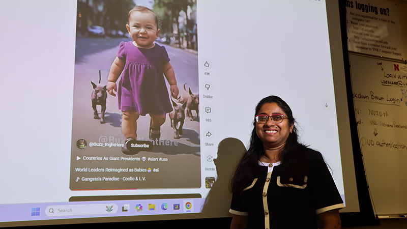 Das Choudhury explores ethical use of GenAI in new book and classes