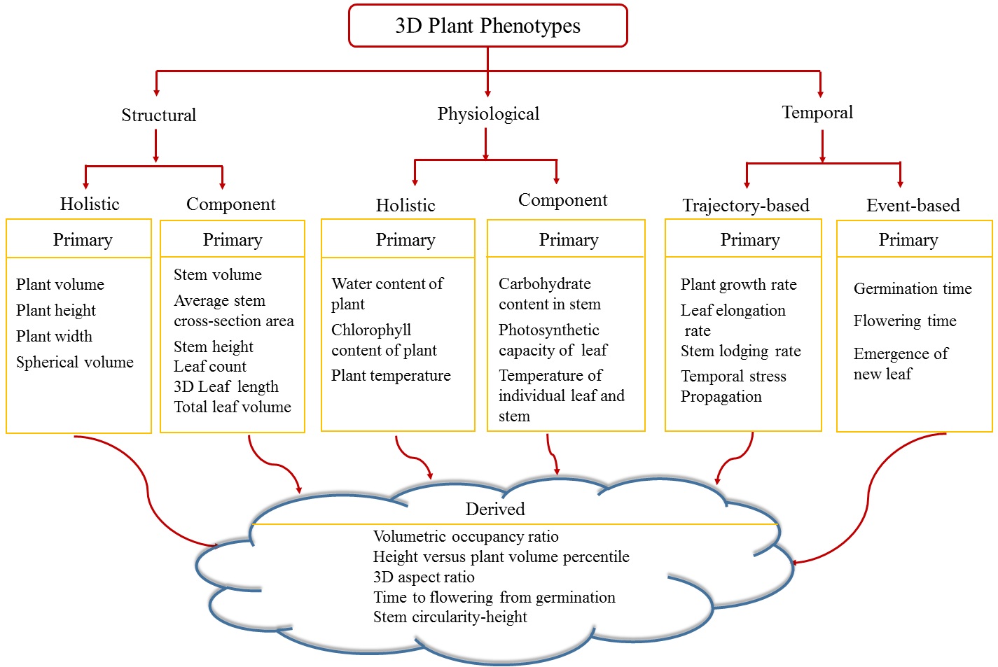 A taxonomy of 3D phenotypes