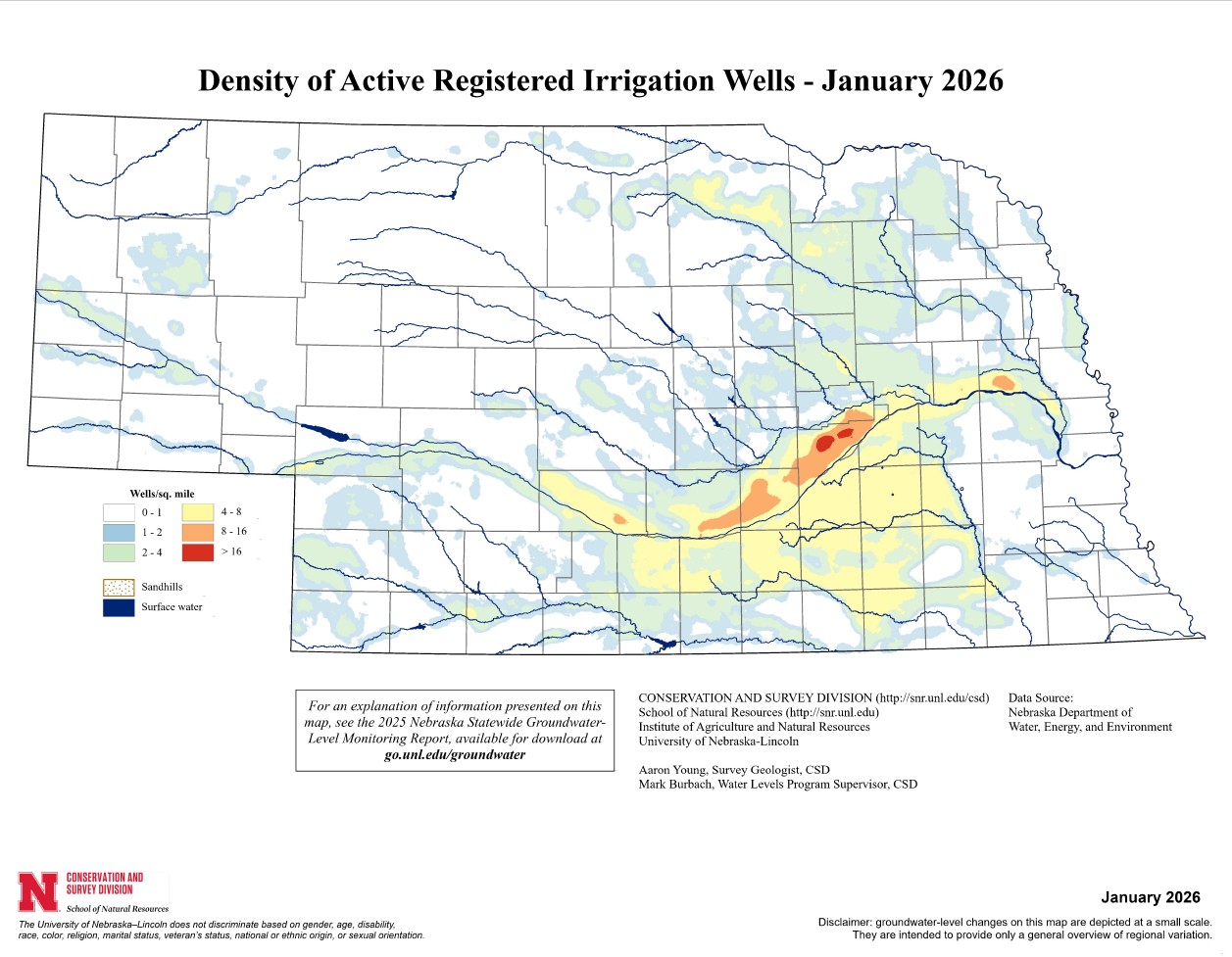 Well Density in 2025