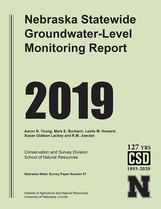 Nebraska Statewide Groundwater-Level Report 2019