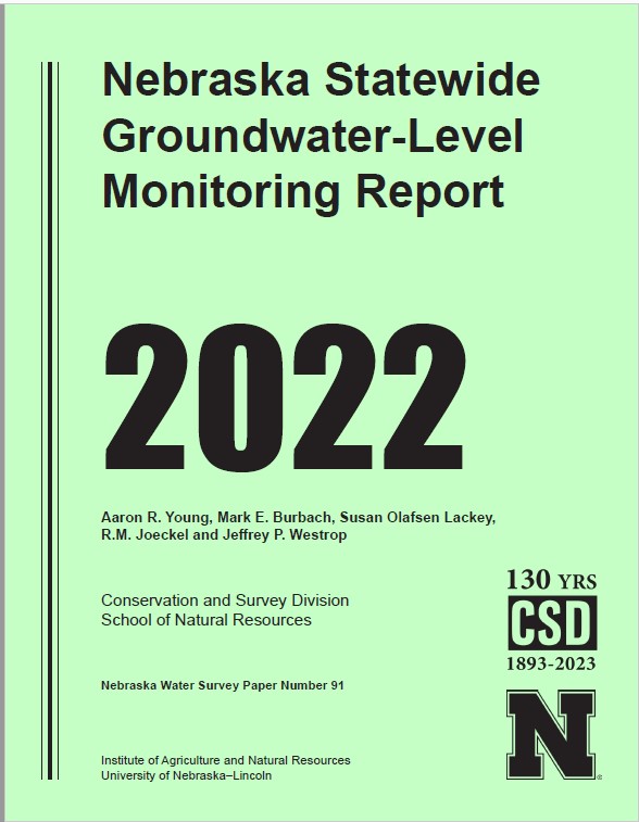 Nebraska Statewide Groundwater-Level Report 2022