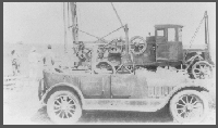 The drill rig used in the above-mentioned 1931 drilling project.