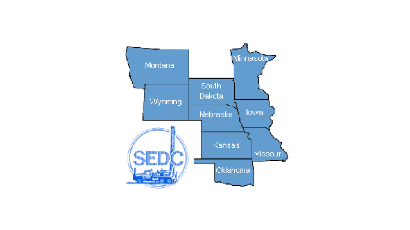 SEDC Logo and states