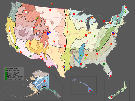 UV-B Monitoring Climatological and Research Network