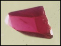 KashanTM Synthetic Ruby Crystal.
