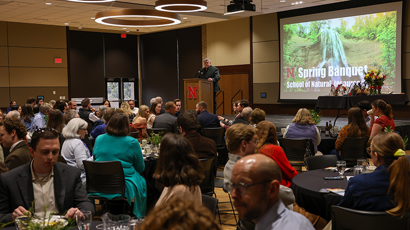 School of Natural Resources celebrates achievements at annual banquet