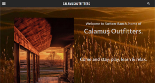 Calamus Outfitters Website