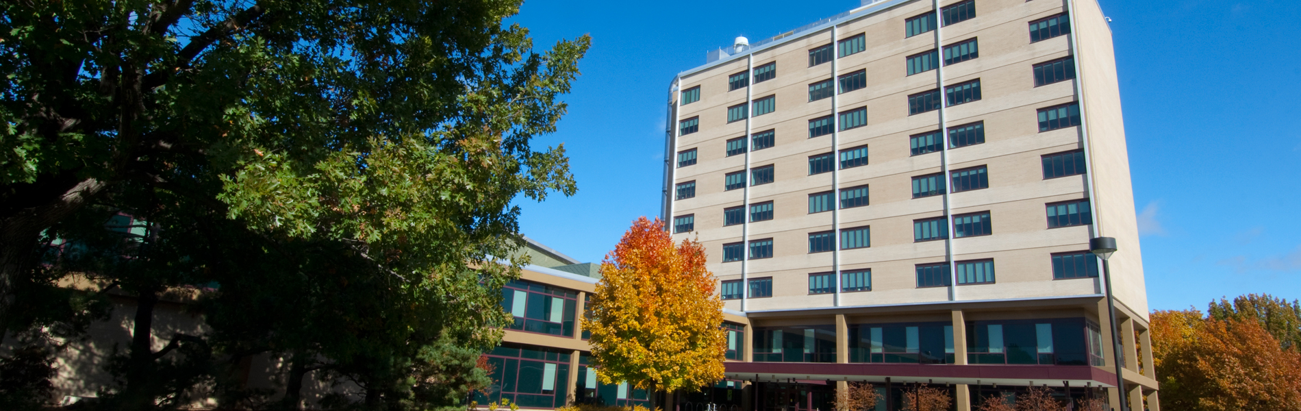 Hardin Hall (fall) South Entrance