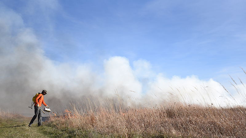 Nebraska Forest Service, SNR pair up for wildland firefighter training