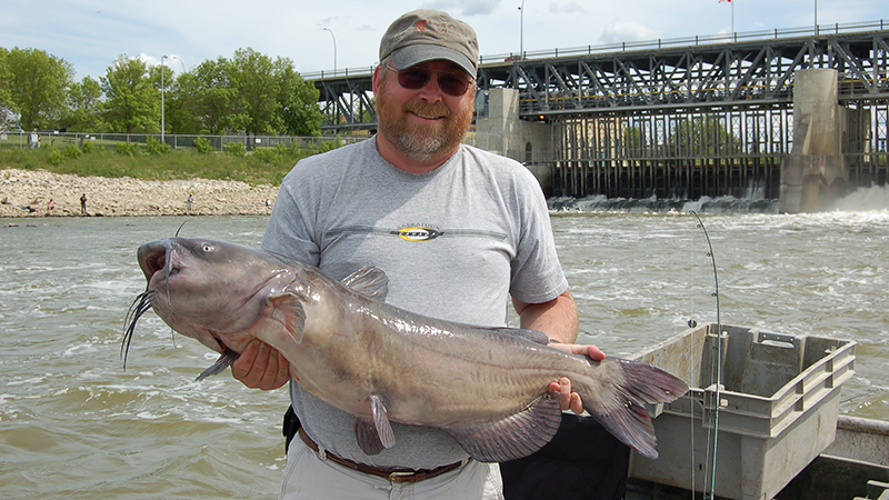 Pegg shares Red River catfish insights on recent podcast