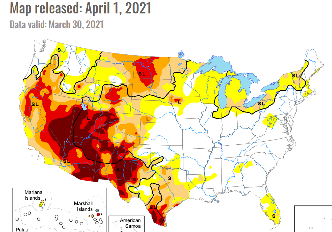 Drought Monitor in the national news