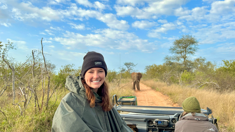 SNR Student Secures $267,351 in Grant Funds for Research on Elephants