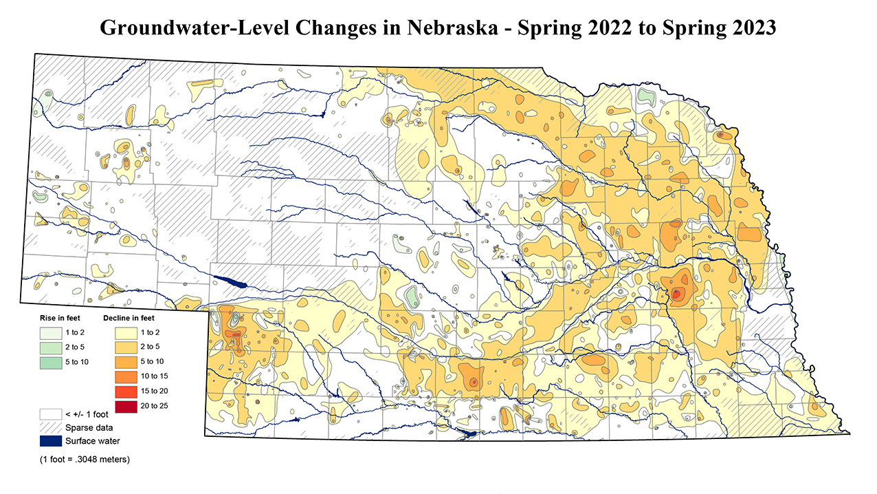 Groundwater levels continue to decline after several years of prolonged drought