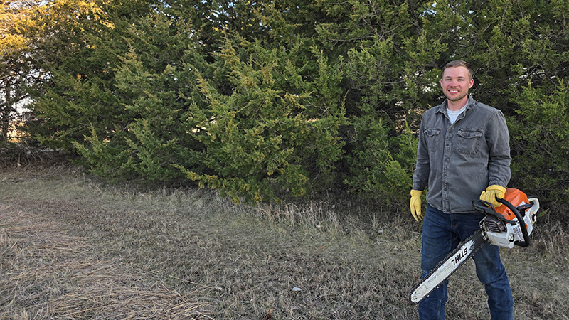 SNR Alumni: Andrew Zahn finds good fit with forestry work