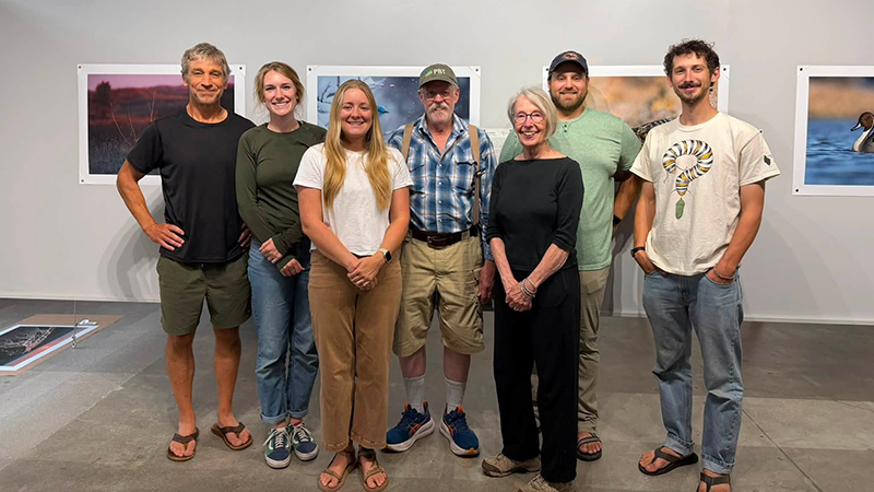 Platte Basin Timelapse photographs featured in gallery exhibit
