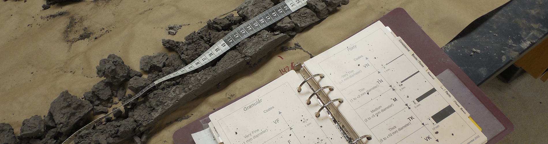 Soil Core and Book