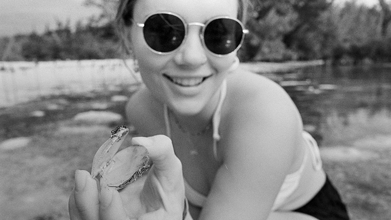 Lillie Albers with Shell