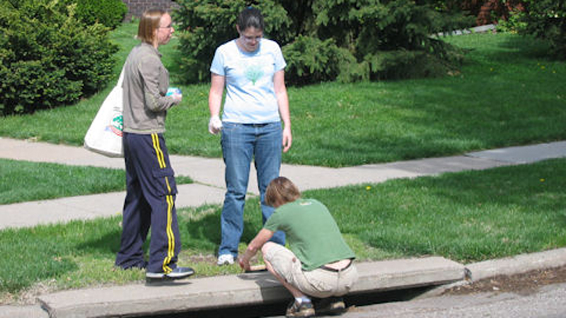 Marking Storm Drains