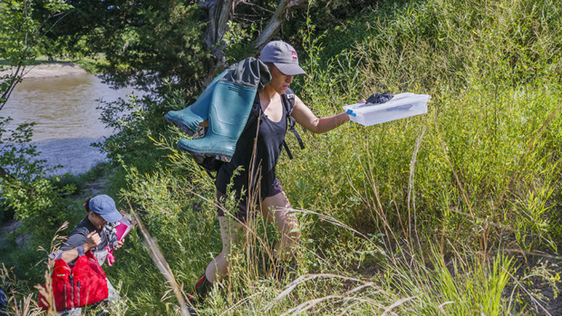 Sampling on the Niobrara River