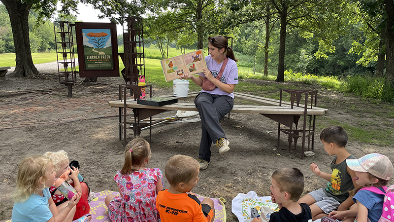 Sarah Springer teaching